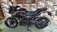 Black Bajaj Pulsar N160 Dual Channel ABS