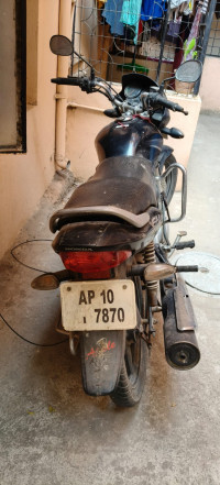 Black Honda Shine
