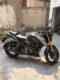 Grey Honda CB300F Flex-Fuel