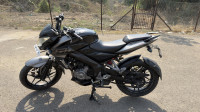 Black Grey Bajaj Pulsar 200 NS