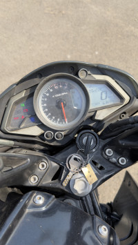 Black Grey Bajaj Pulsar 200 NS