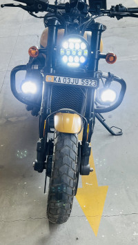 Golden Brown Harley Davidson Street Rod