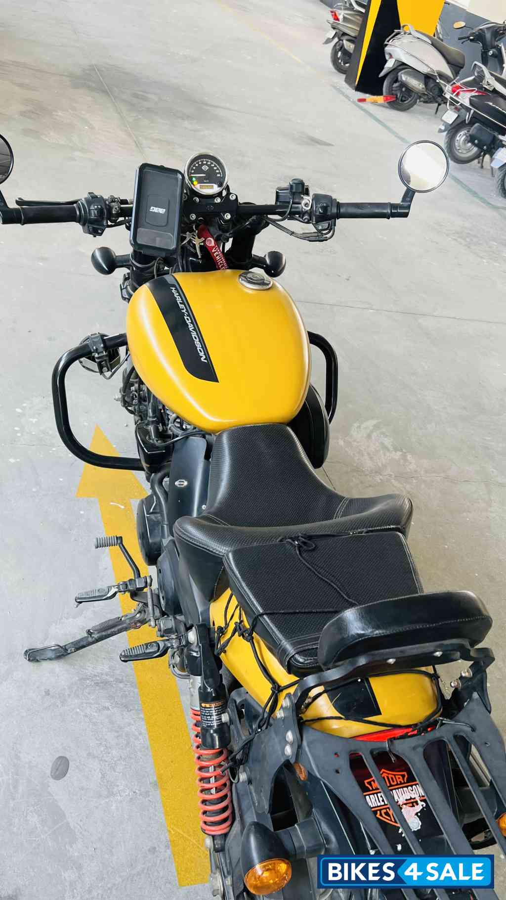 Golden Brown Harley Davidson Street Rod Golden Brown Harley Davidson Street Rod