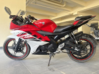 Red Yamaha YZF R15 V2