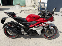 Red Yamaha YZF R15 V2