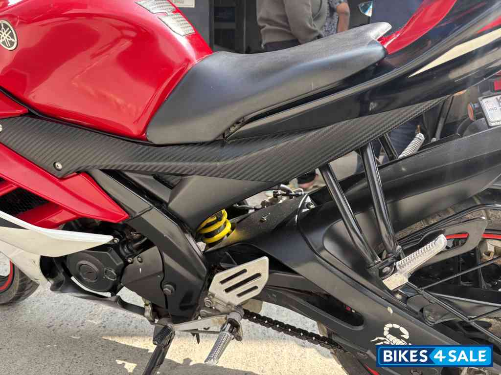 Red Yamaha YZF R15 V2