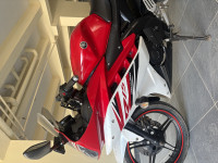 Red Yamaha YZF R15 V2