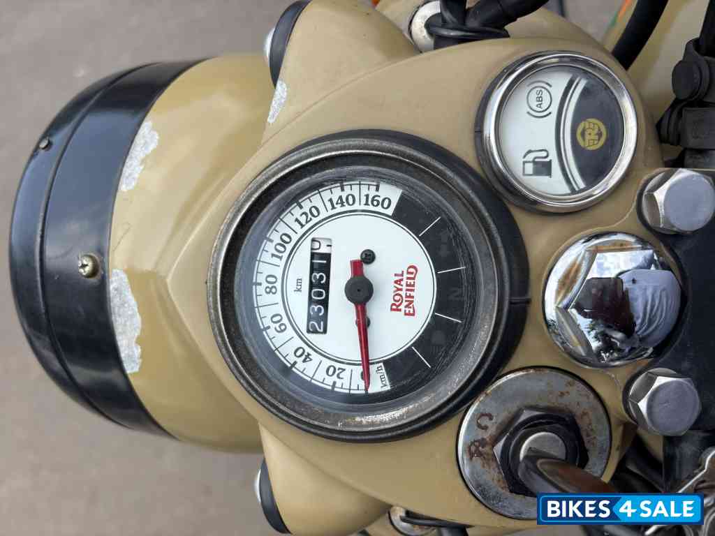 Khaki Royal Enfield Classic Signals Stormrider Sand