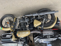 Khaki Royal Enfield Classic Signals Stormrider Sand