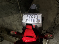Yellow Suzuki V-Strom 250