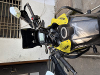 Yellow Suzuki V-Strom 250