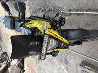 Yellow Suzuki V-Strom 250