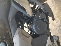 Black Yamaha FZ FI V3 BS6