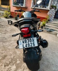 Black Yamaha FZ FI V3 BS6