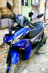 Deep Purplish Blue Yamaha Aerox 155