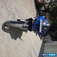 Blue Bajaj Pulsar RS 200 ABS