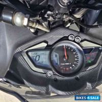 Blue Bajaj Pulsar RS 200 ABS