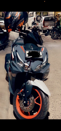 Grey Yamaha Aerox 155