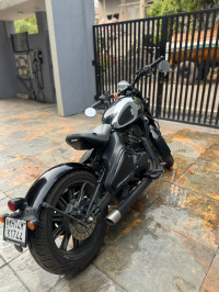 Chrome Black Dual Jawa 42 Bobber Black Mirror