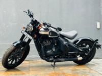 Chrome Black Dual Jawa 42 Bobber Black Mirror