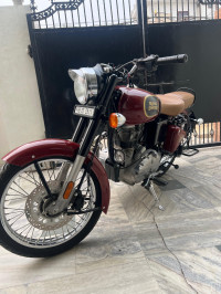 Chestnut Red Royal Enfield Classic 350 Single Channel BS6