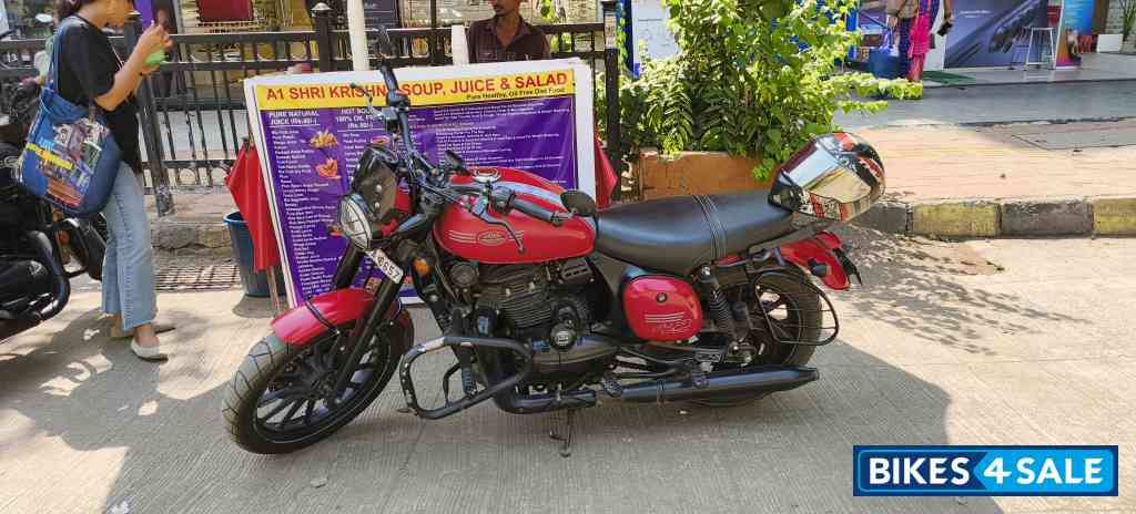 Red Matt Jawa 42 Dual Channel ABS Orion Red