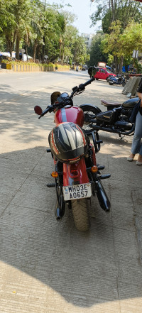 Red Matt Jawa 42 Dual Channel ABS Orion Red