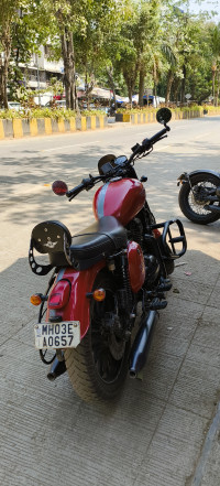 Red Matt Jawa 42 Dual Channel ABS Orion Red