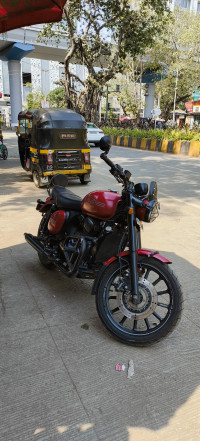 Red Matt Jawa 42 Dual Channel ABS Orion Red