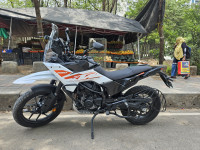 White KTM 250 Adventure