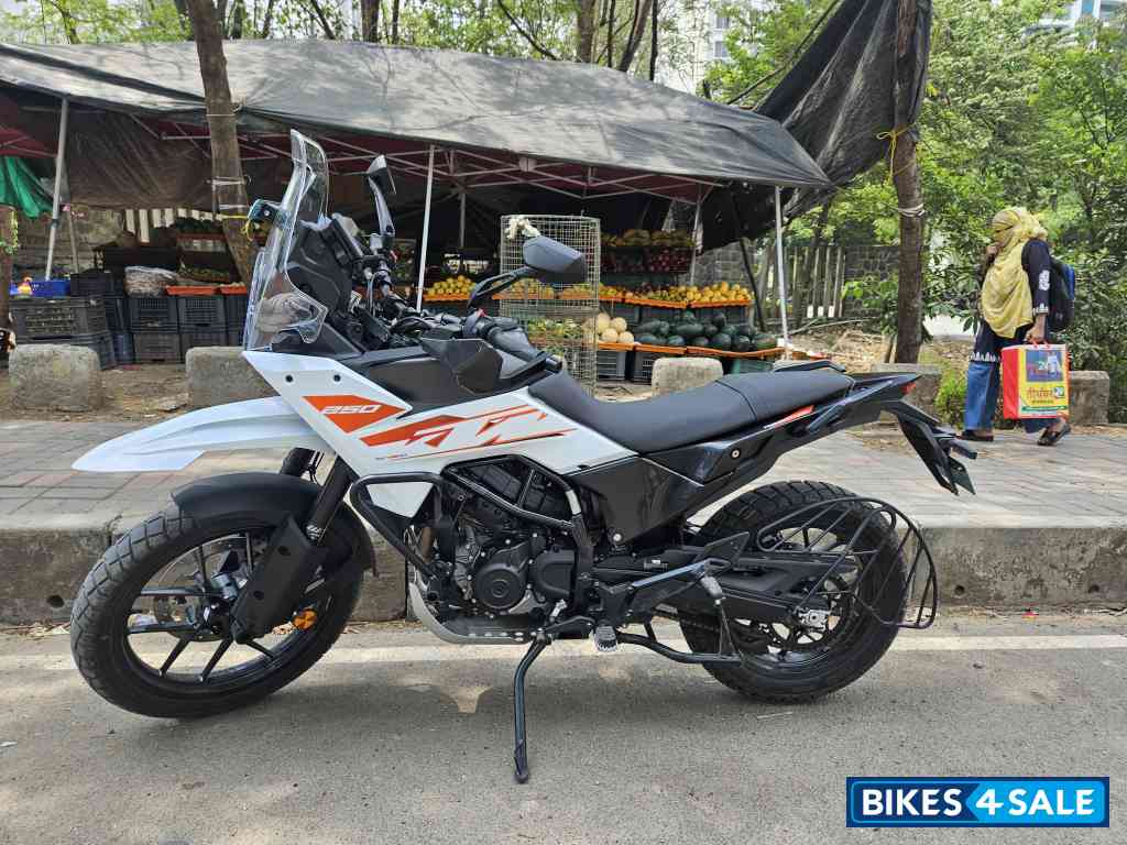White KTM 250 Adventure