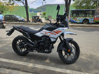 White KTM 250 Adventure