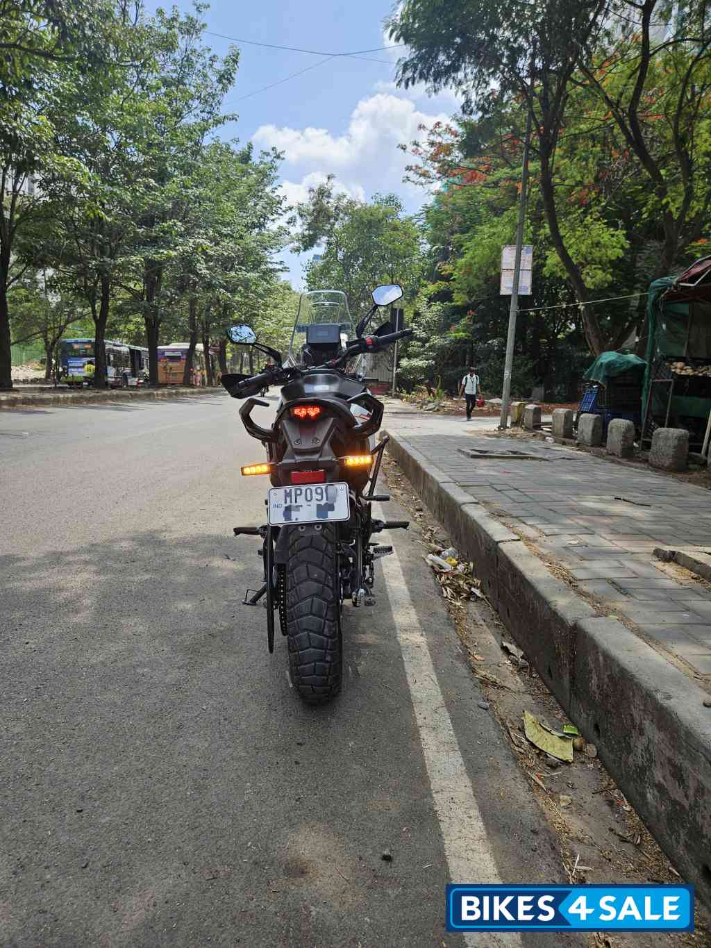 White KTM 250 Adventure