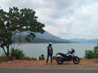 White KTM 250 Adventure