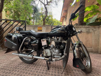 Black Royal Enfield Bullet Electra 5S
