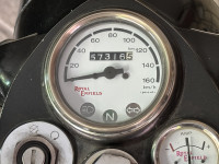Black Royal Enfield Bullet Electra 5S