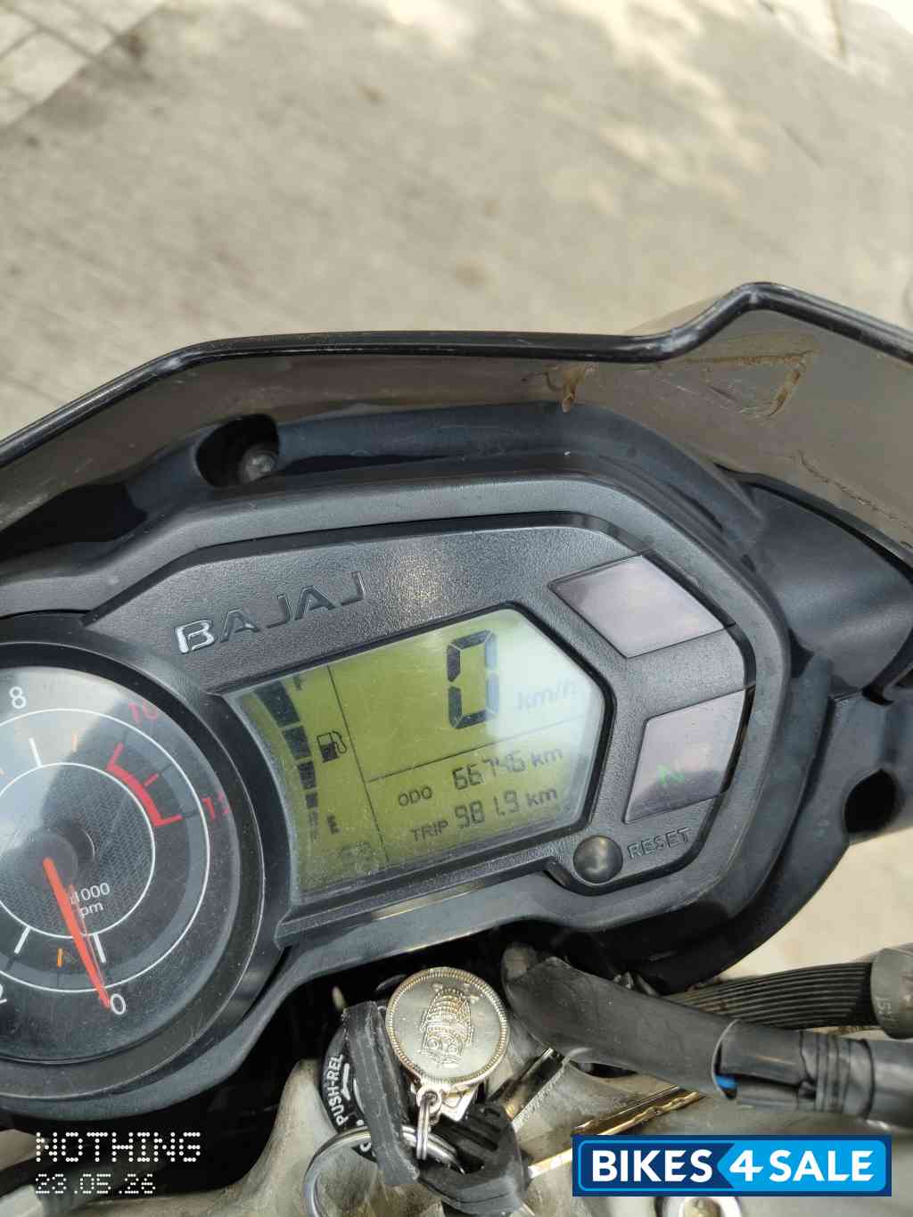 Black Bajaj Pulsar 135LS