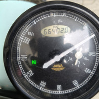Halley's Teal Jawa forty two