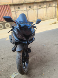 Mat Black Yamaha YZF R15 V3 BS6