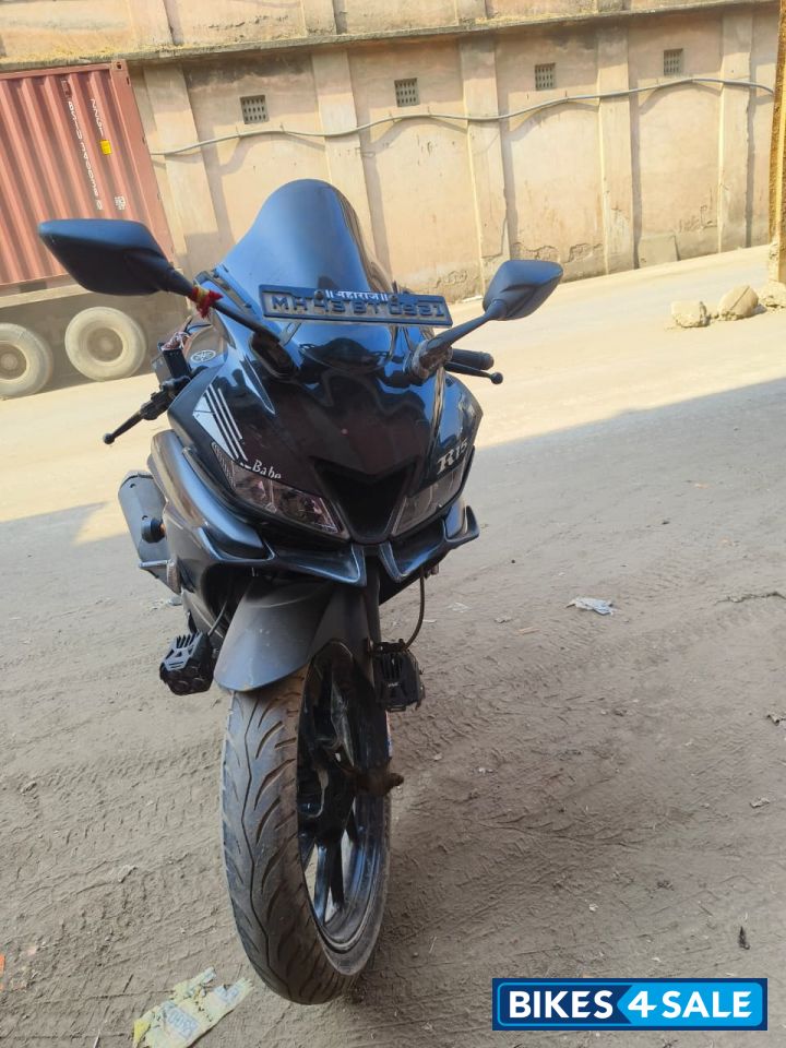 Mat Black Yamaha YZF R15 V3 BS6