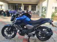 Matt Blue Purple Yamaha FZ-S FI V3
