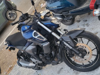 Matt Blue Purple Yamaha FZ-S FI V3