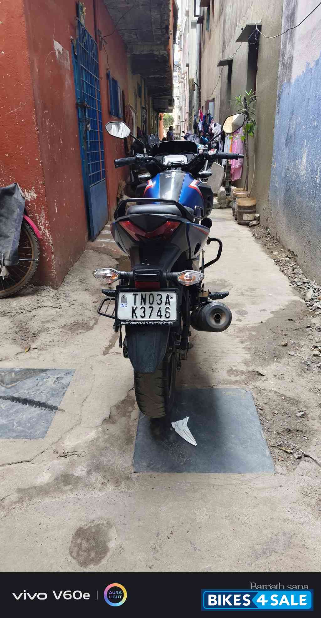 Blue Nd Black Honda SP160 Single Disc Blue Nd Black Honda SP160 Single Disc