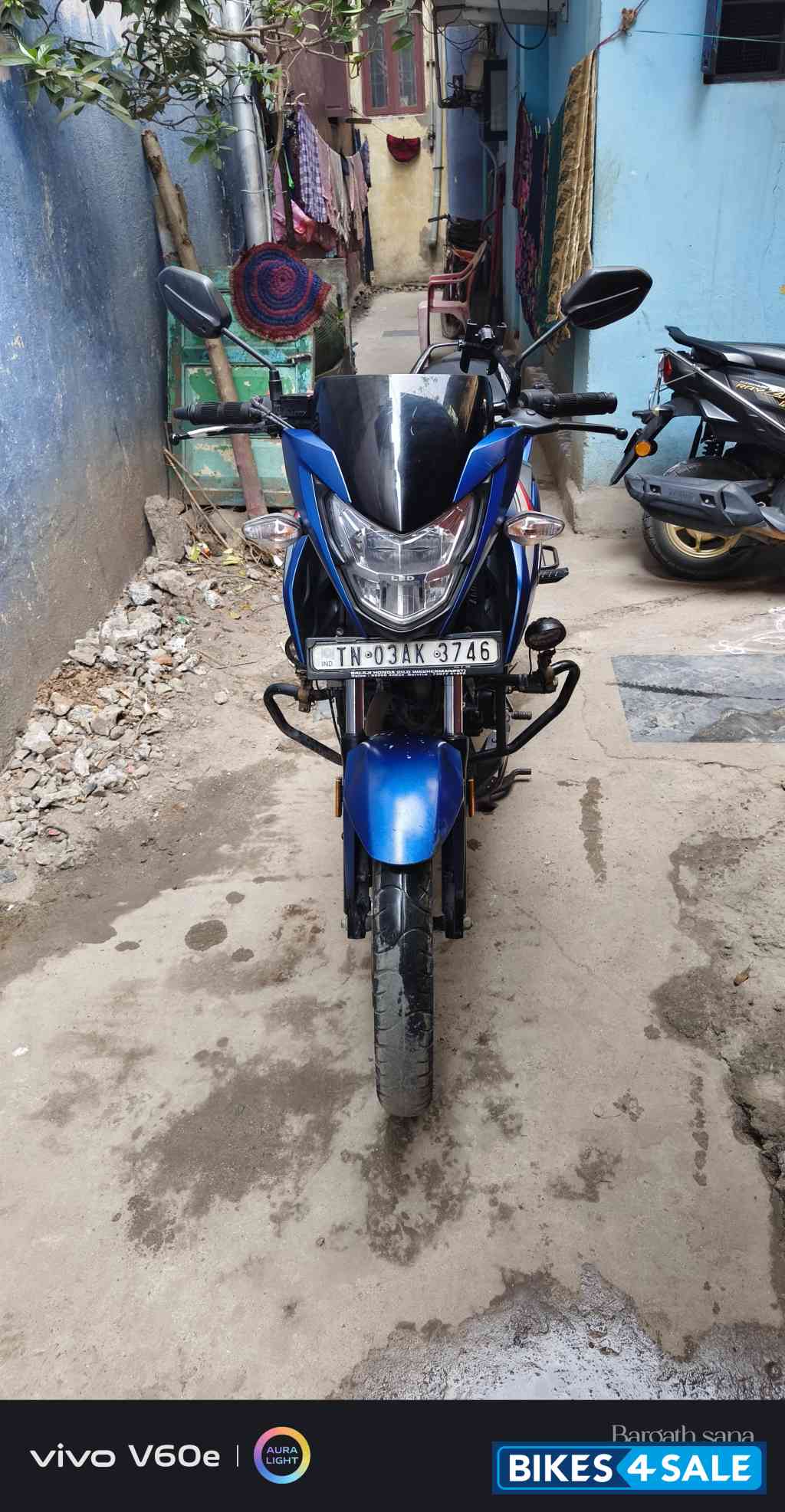 Blue Nd Black Honda SP160 Single Disc Blue Nd Black Honda SP160 Single Disc
