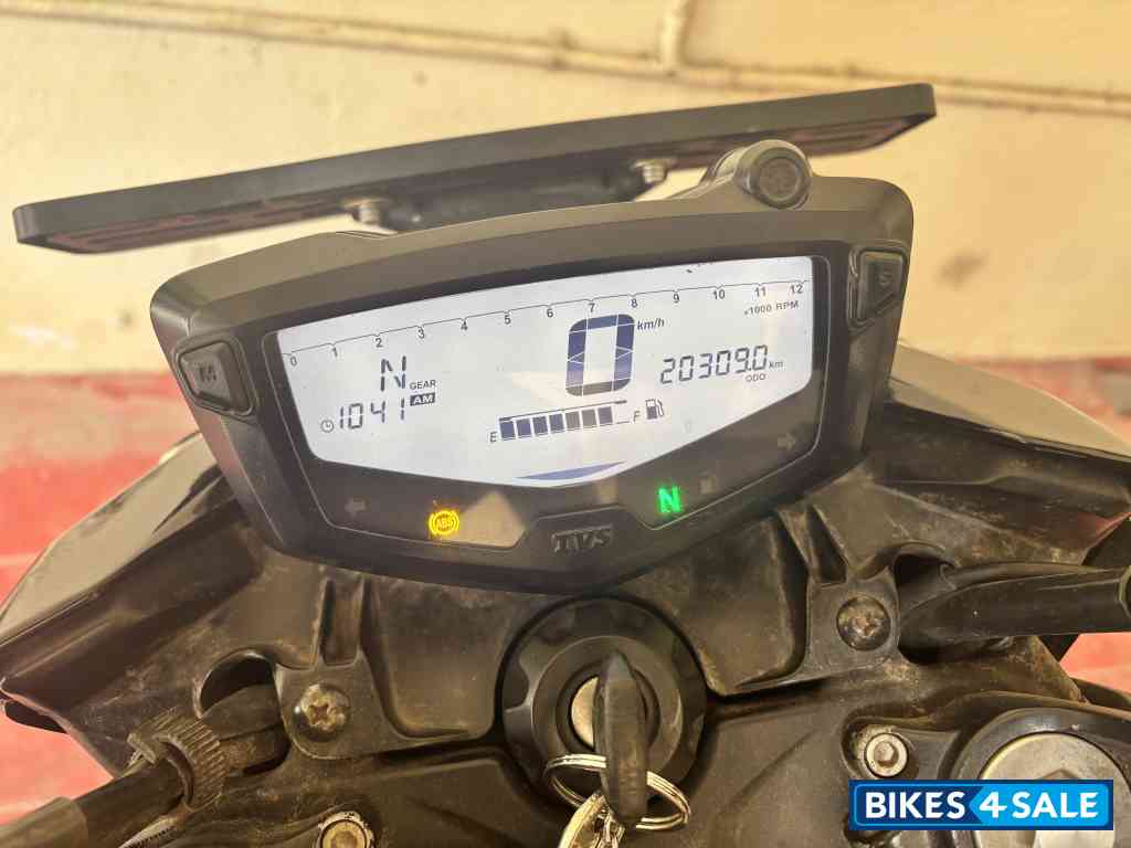 Black TVS Apache RTR 200 4V ABS