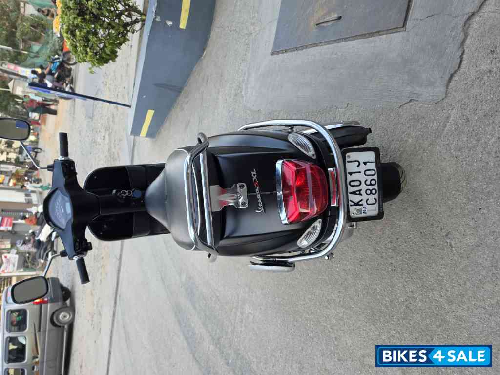 Matt Black Vespa SXL 125