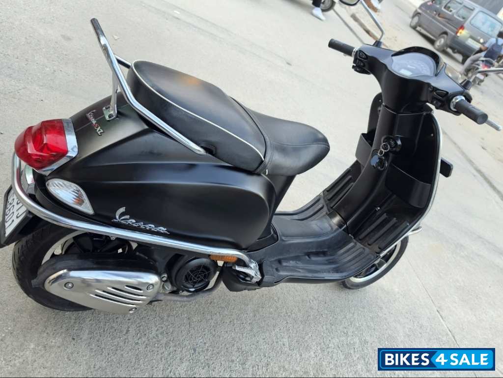 Matt Black Vespa SXL 125