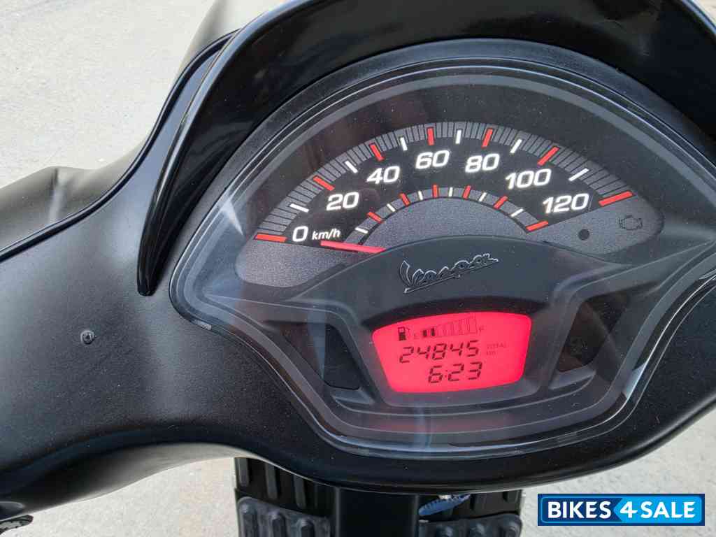 Matt Black Vespa SXL 125