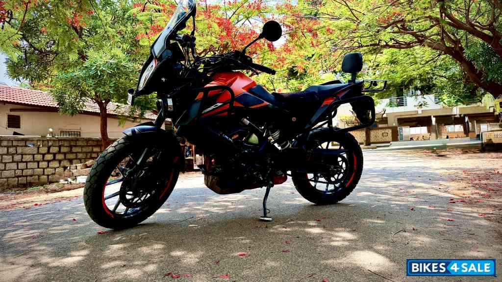 Orange KTM 390 Adventure