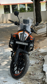 Orange KTM 390 Adventure